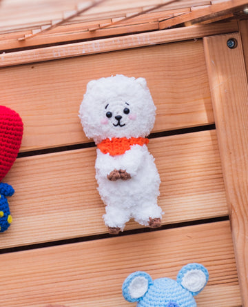 RJ the Alpaca Amigurumi Pattern and Kit